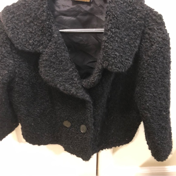 Vintage Faux Persian Lamb Shrug – 1950s/60s | NYC Made | Medium Fit - Picture 1 of 3